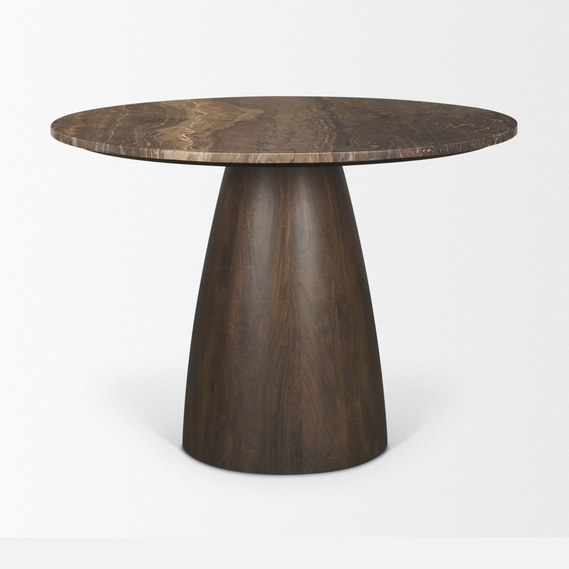 Allyson Round Marble Dining Table