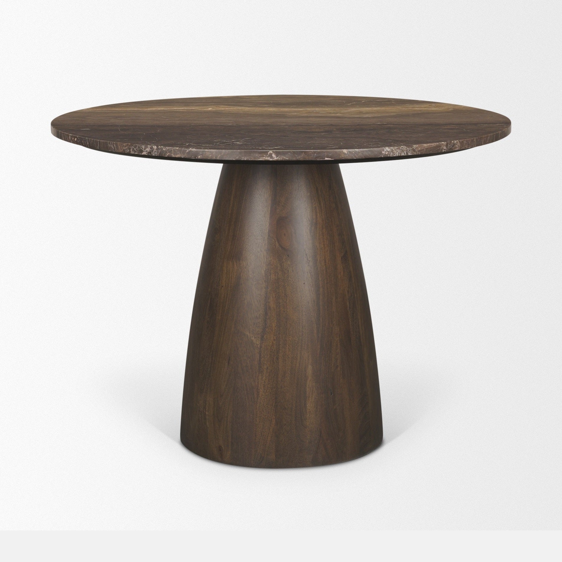 Allyson Round Marble Dining Table