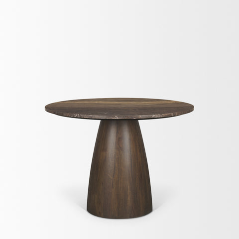 Allyson Round Marble Dining Table