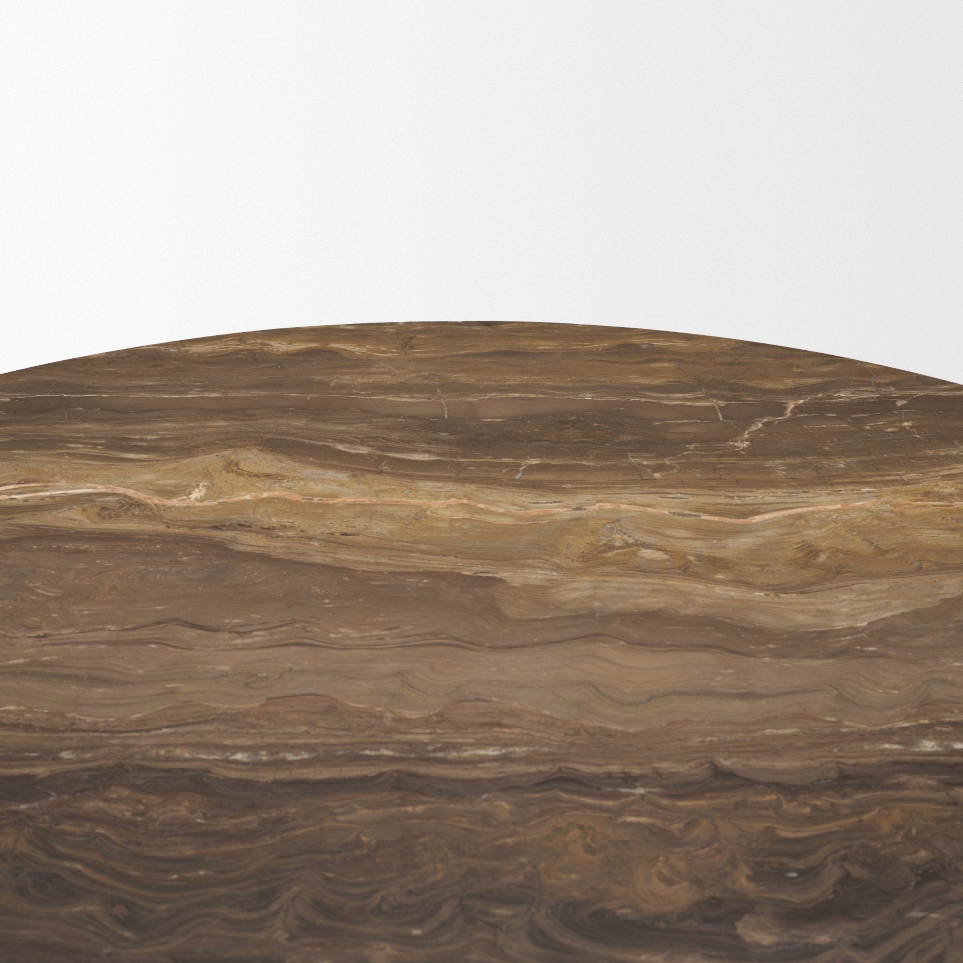 Allyson Round Marble Dining Table