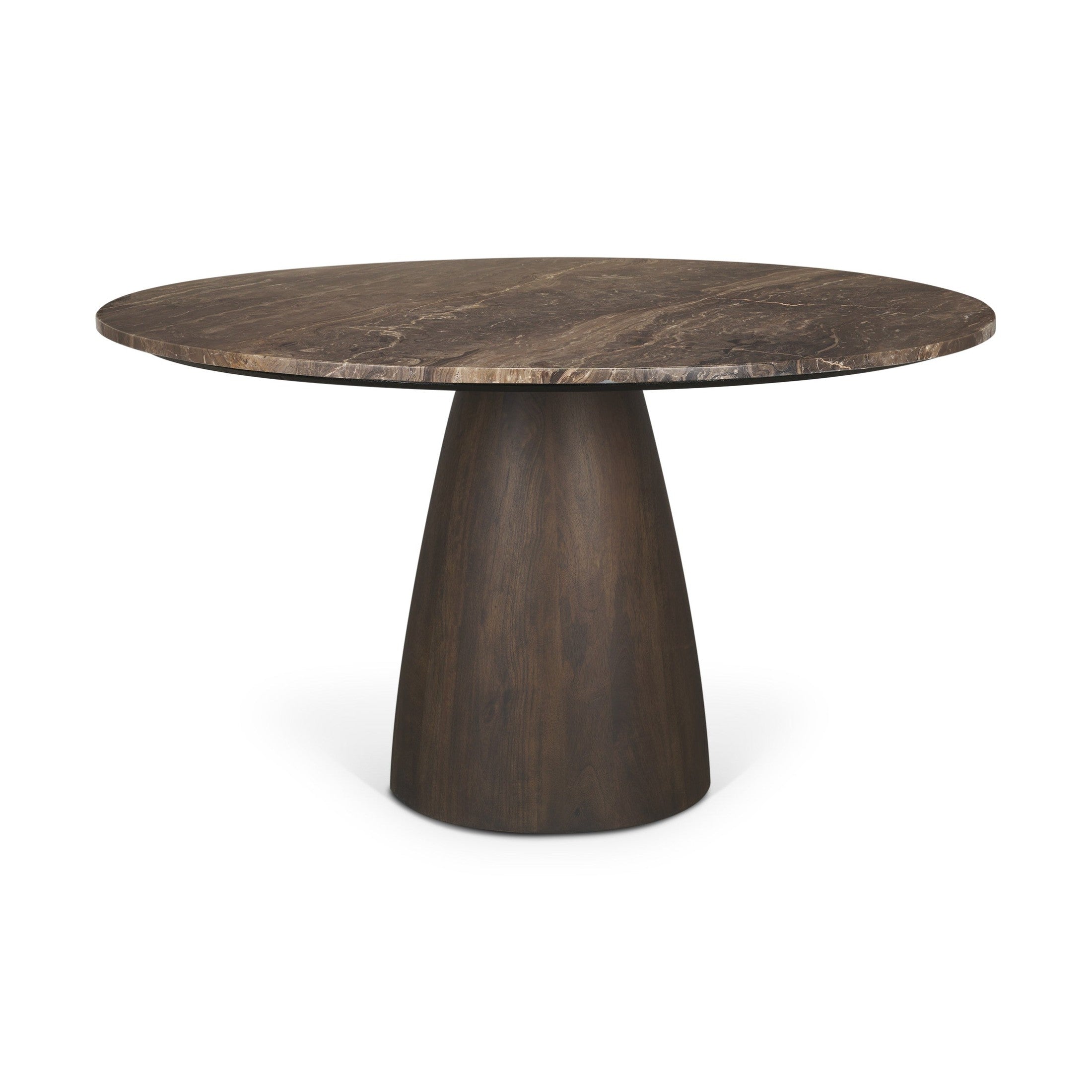 Allyson Round Marble Dining Table