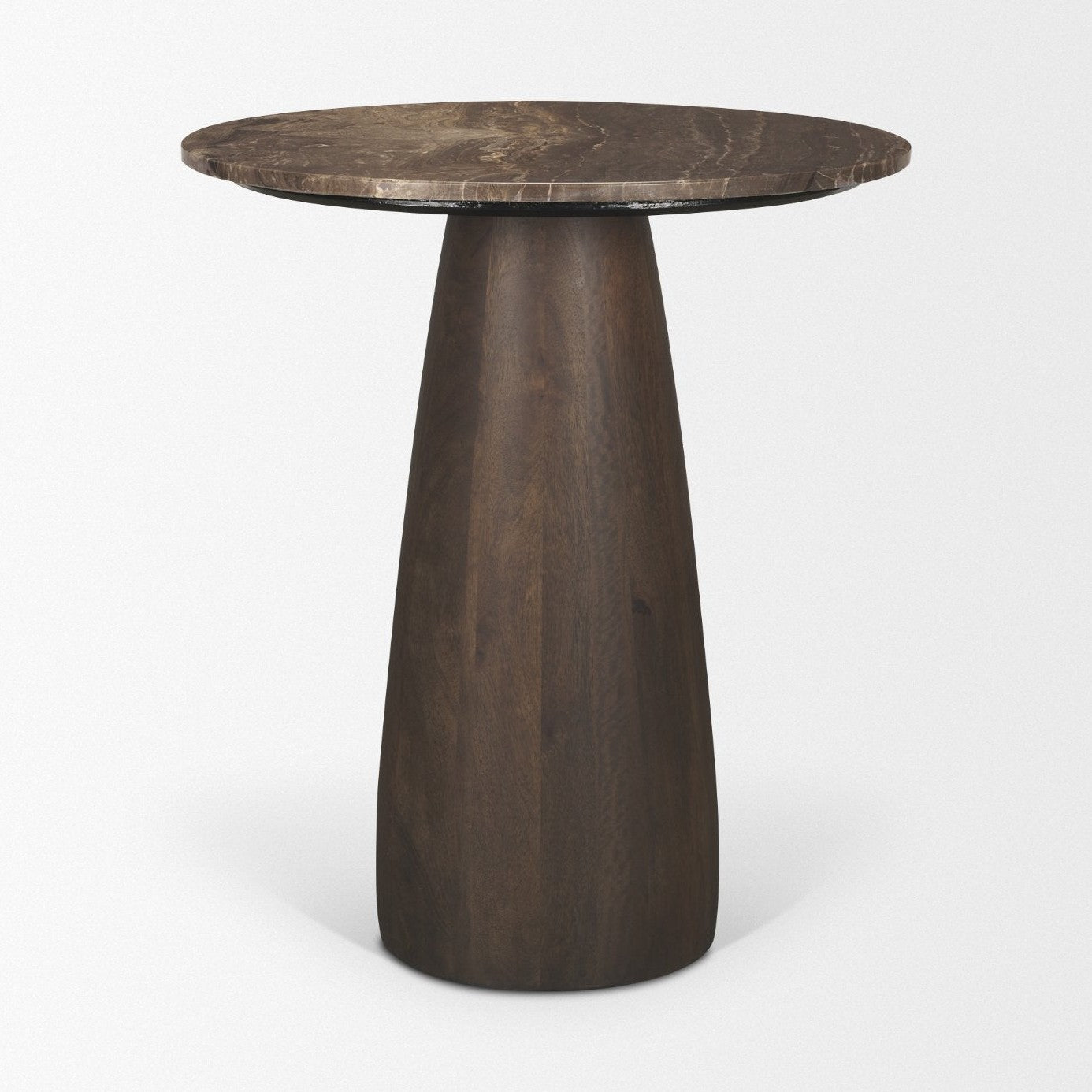 Allyson Round Marble Dining Table