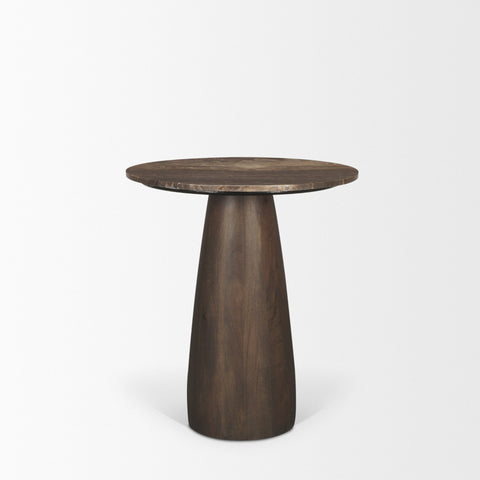 Allyson Round Marble Dining Table