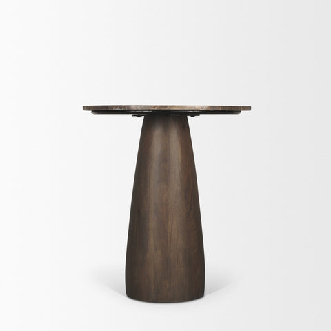 Allyson Round Marble Dining Table