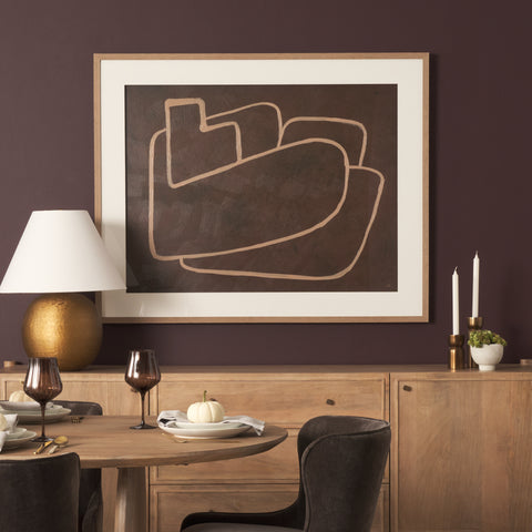 Fusion Framed Artwork Matted under Glass