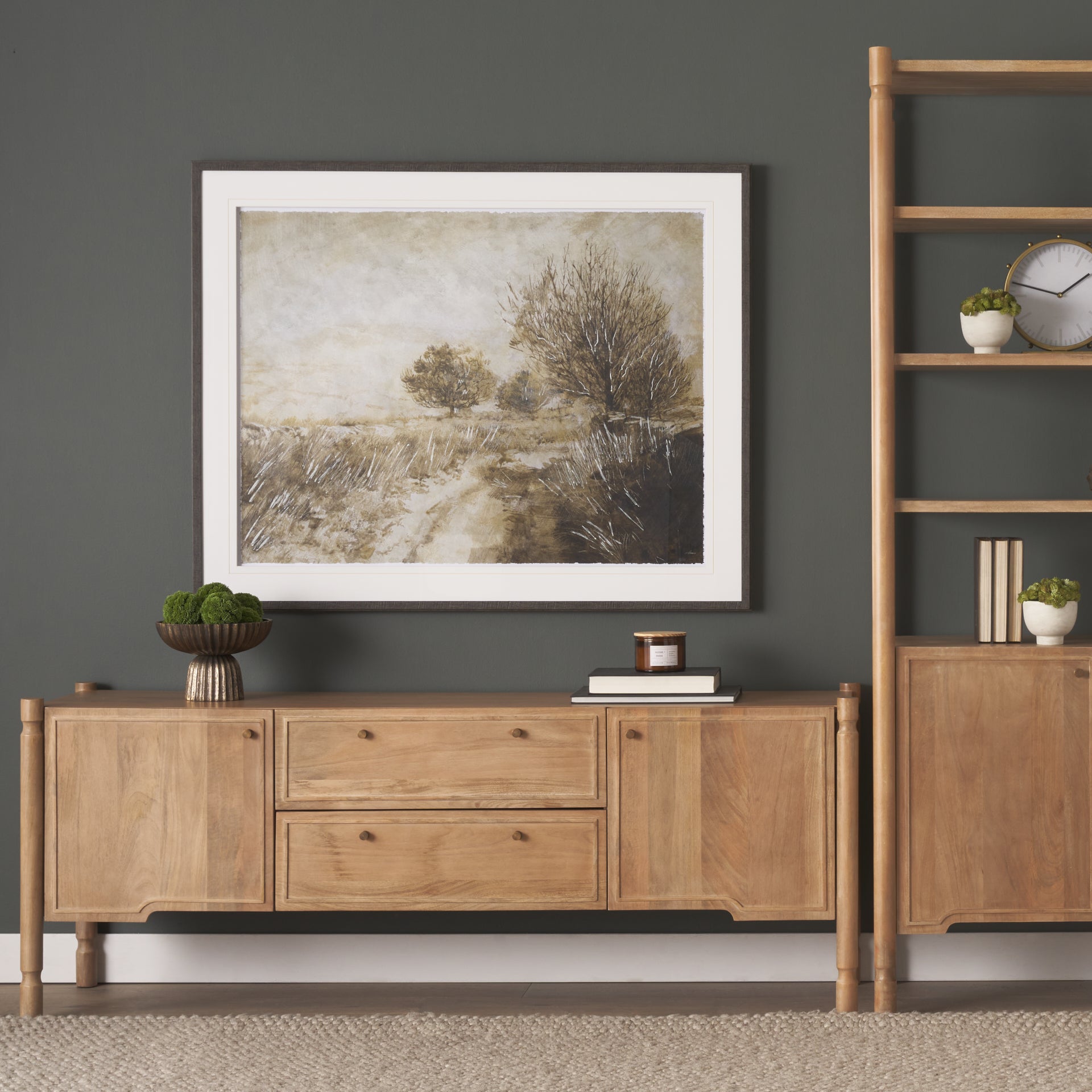 Phil Light Brown Media Console