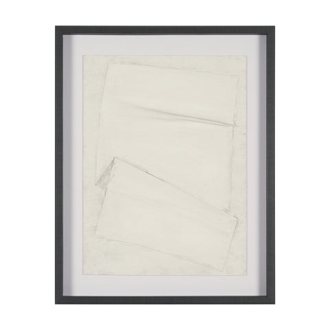 Linen Folds Handmade Original Framed Artwork