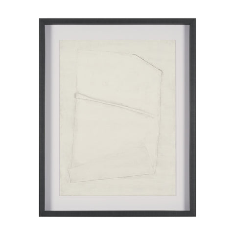 Linen Folds Handmade Original Framed Artwork