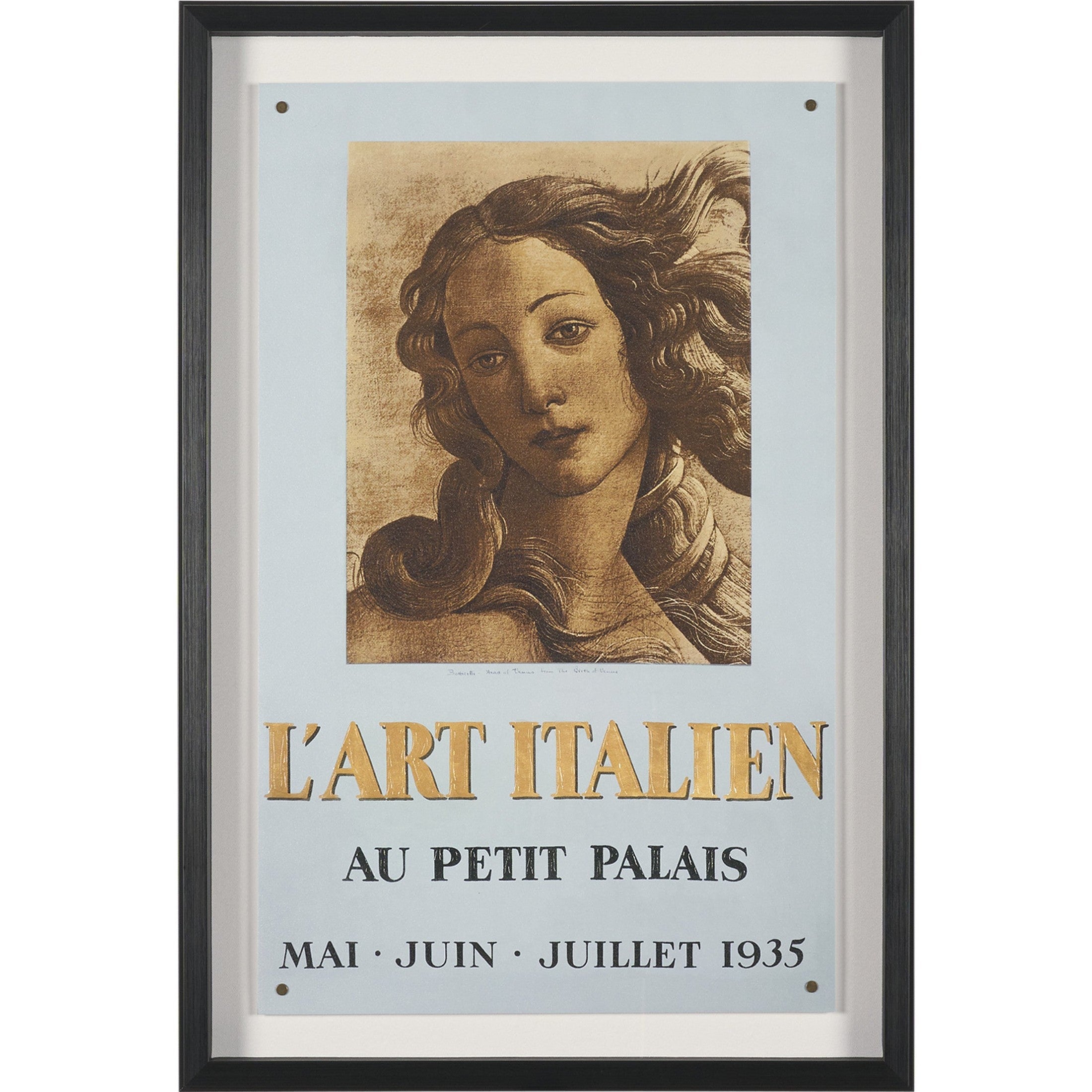 Ephemera L'Art Text Frame Artwork