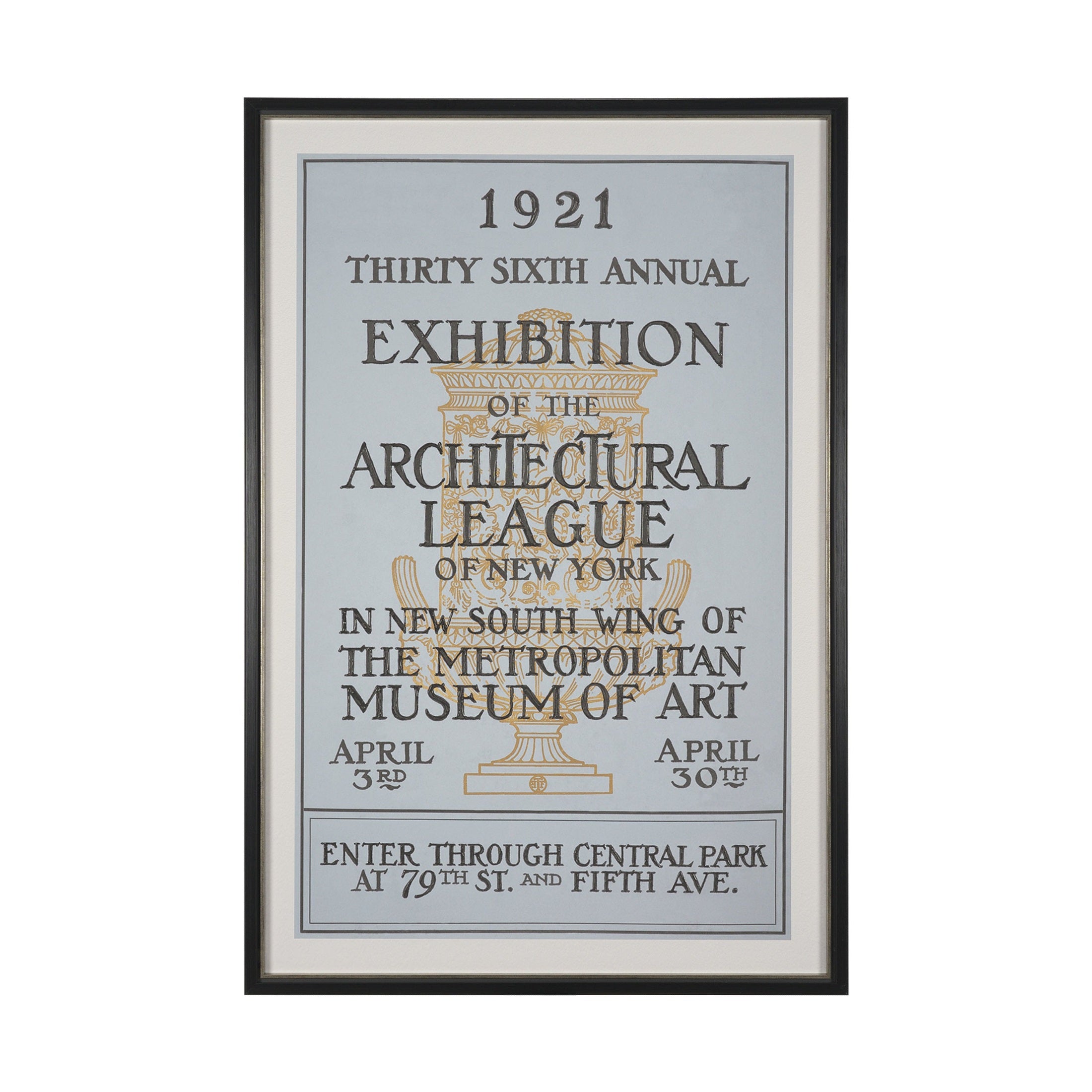 Ephemera Architecture Text Frame Artwork