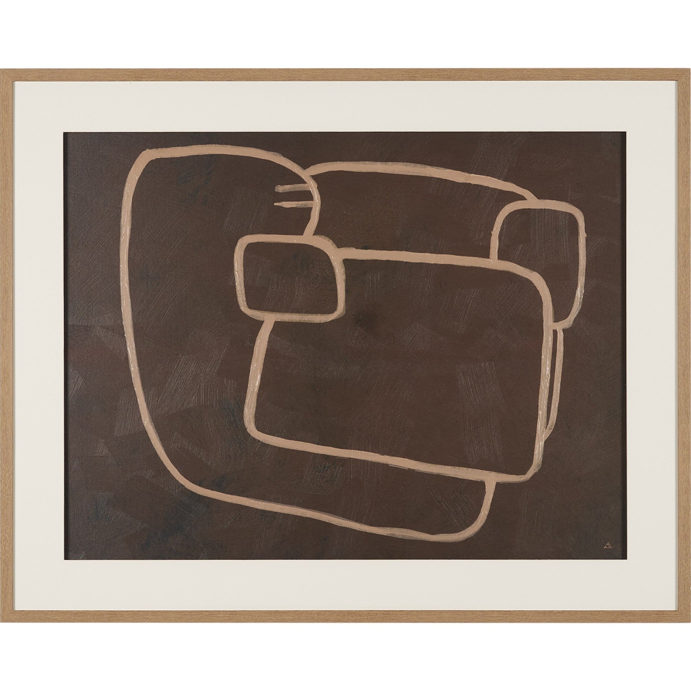 Fusion Framed Artwork Matted under Glass