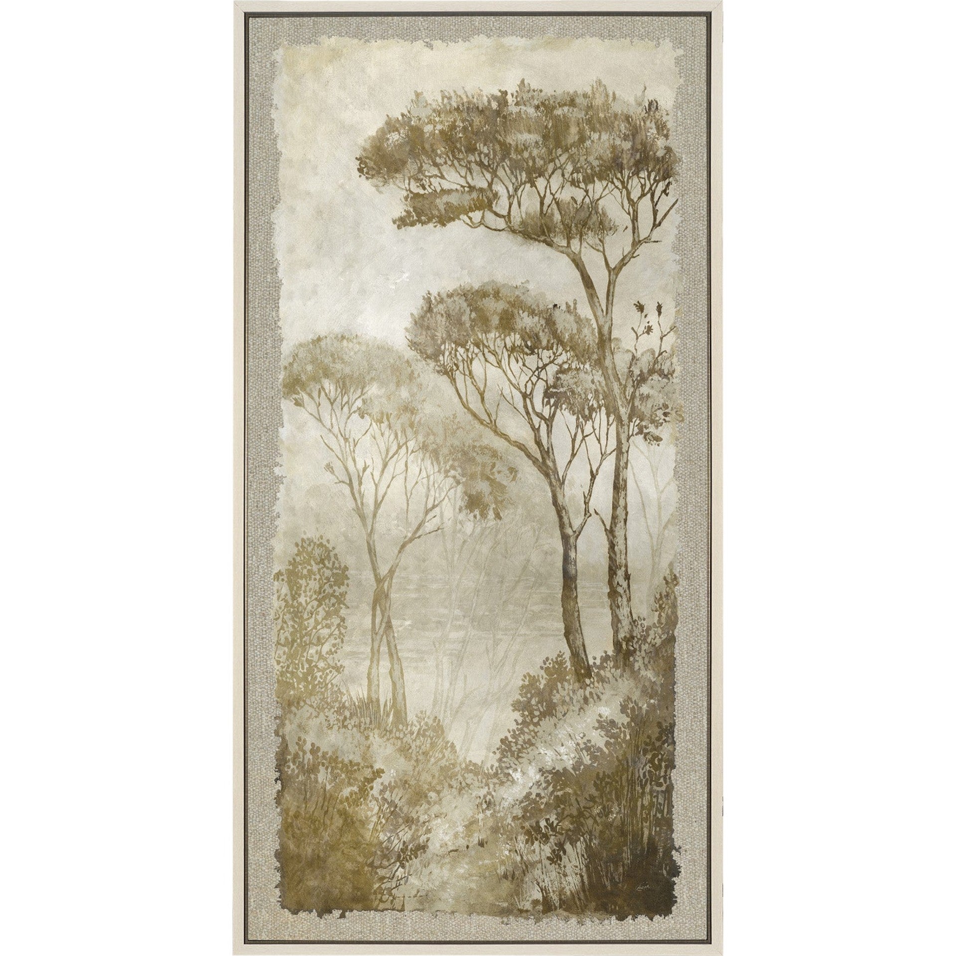 Timeless Vista Textured Framed Canvas Artwork