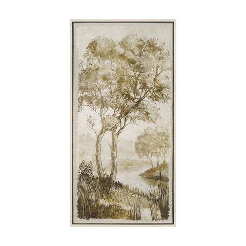 Timeless Vista Textured Framed Canvas Artwork