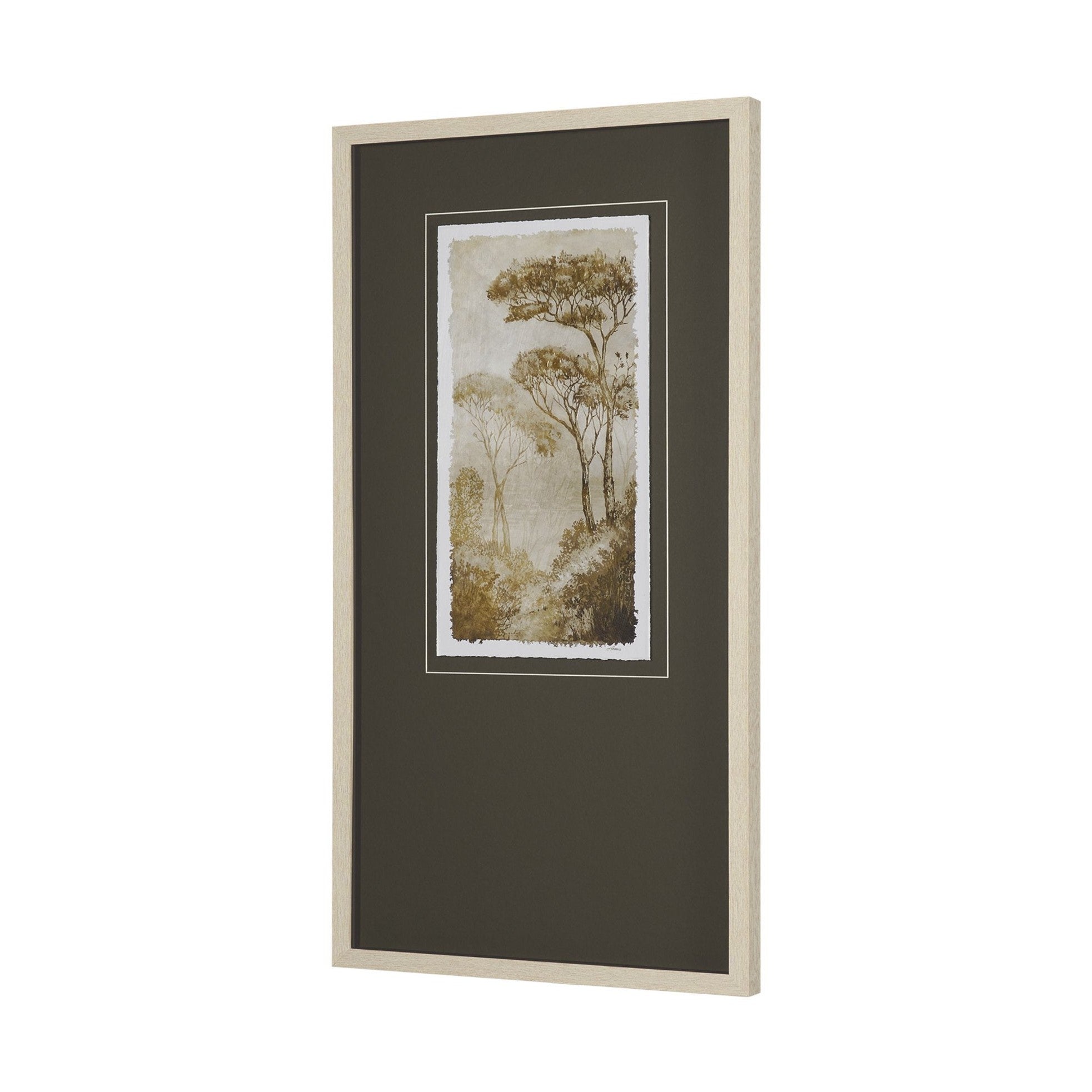 Timeless Vista Hand Embelished Textured Framed Artwork