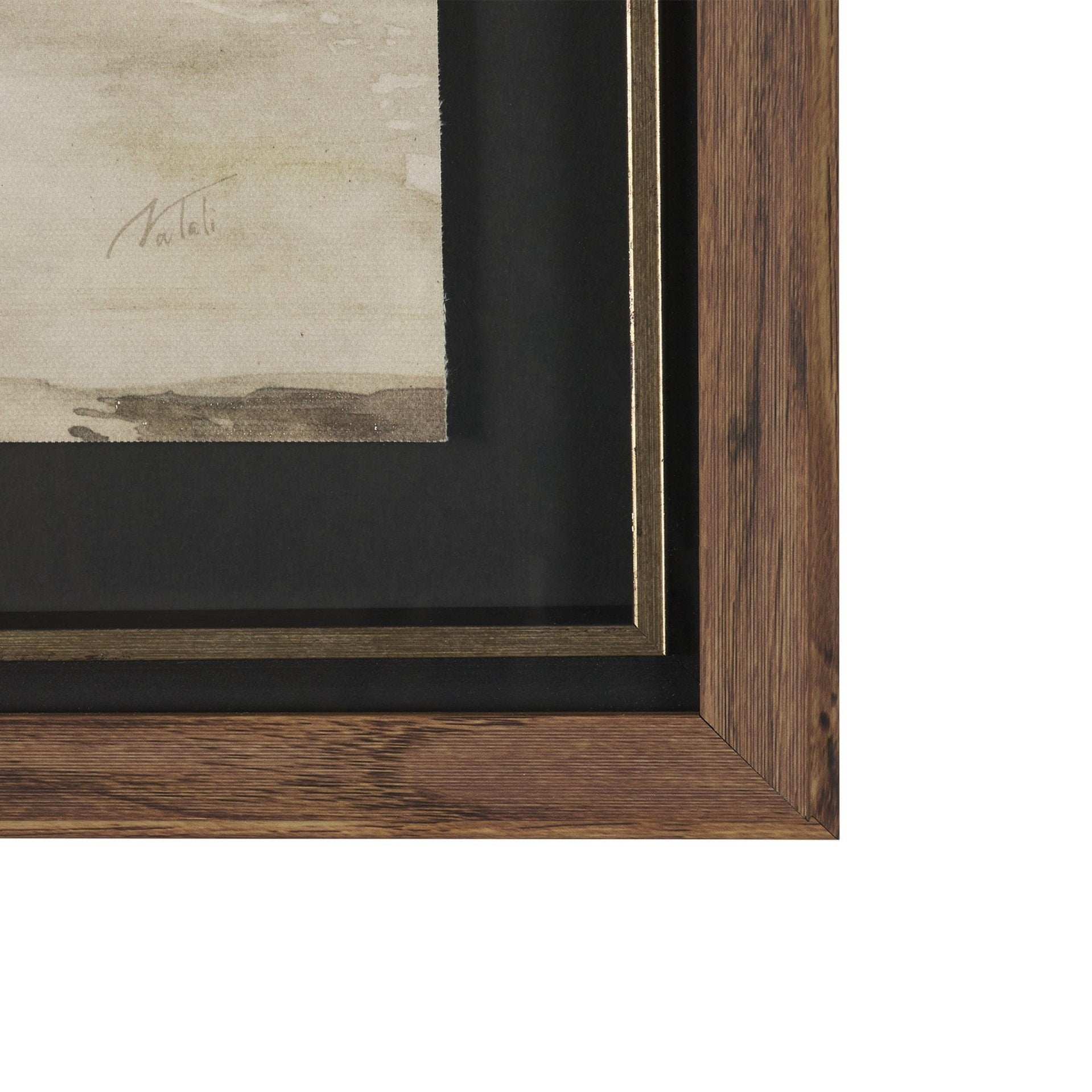 Timeless Voyage (Set of 2) Hand Embelished Framed Artwork