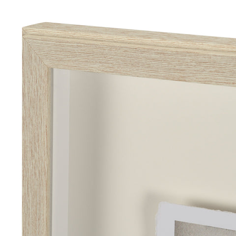 Playful Pup Hand Embelished Framed Artwork Matted under Glass