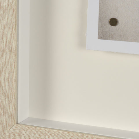 Playful Pup Hand Embelished Framed Artwork Matted under Glass