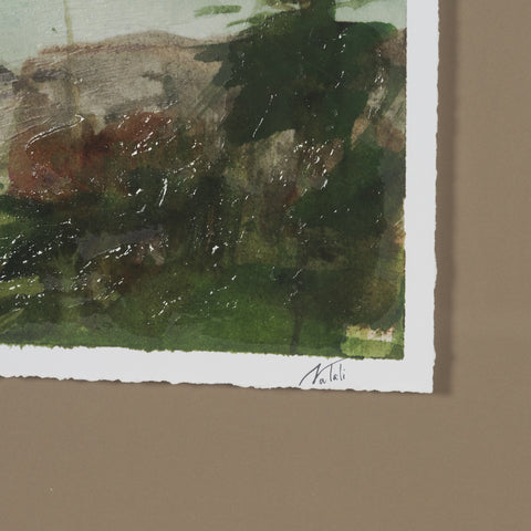 Shoreline Beauty Hand Embelished Framed Artwork