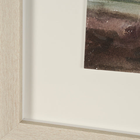 Coastal Splendor Hand Embelished Framed Artwork