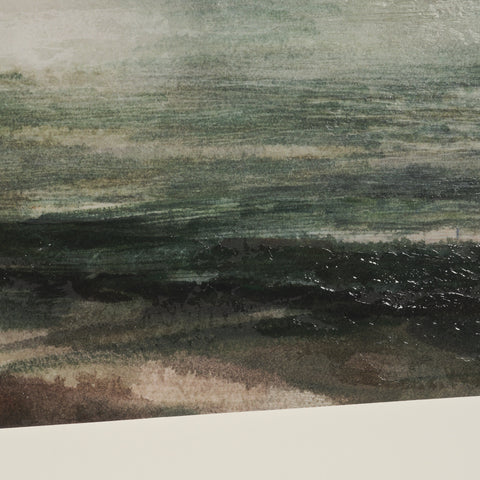 Coastal Splendor Hand Embelished Framed Artwork