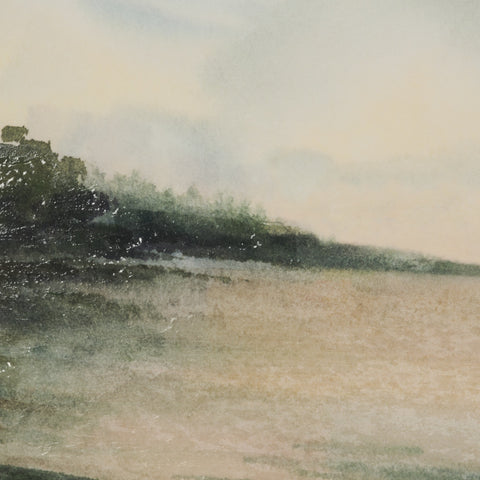 Coastal Splendor Hand Embelished Framed Artwork