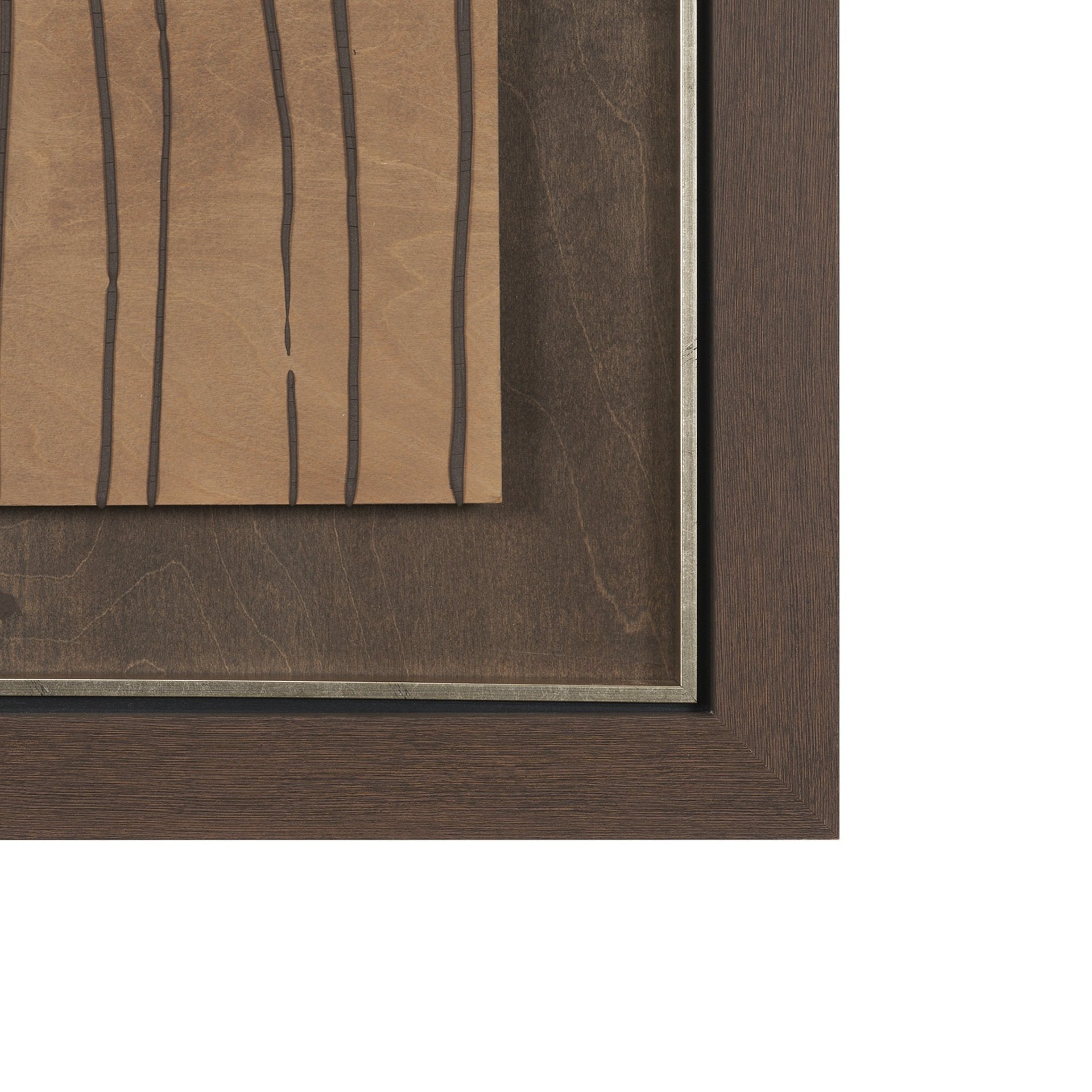 Timber Mosaic Handmade Original Framed Artwork Matted