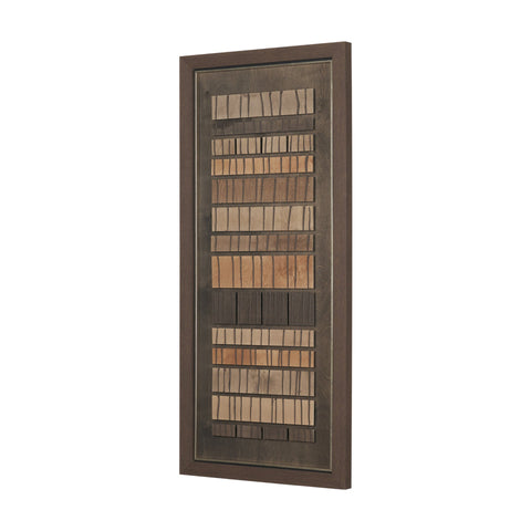 Timber Mosaic Handmade Original Framed Artwork Matted