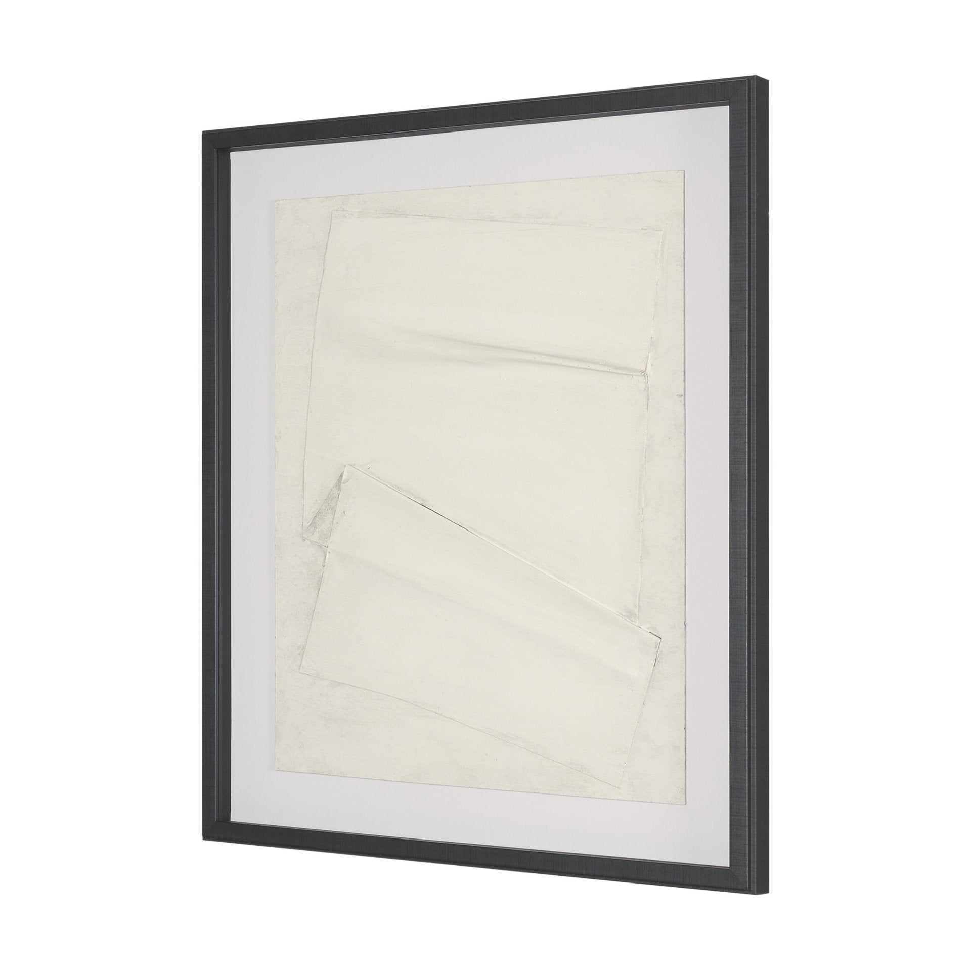 Linen Folds Handmade Original Framed Artwork
