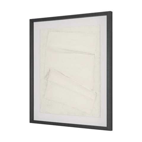 Linen Folds Handmade Original Framed Artwork