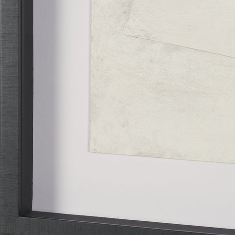 Linen Folds Handmade Original Framed Artwork