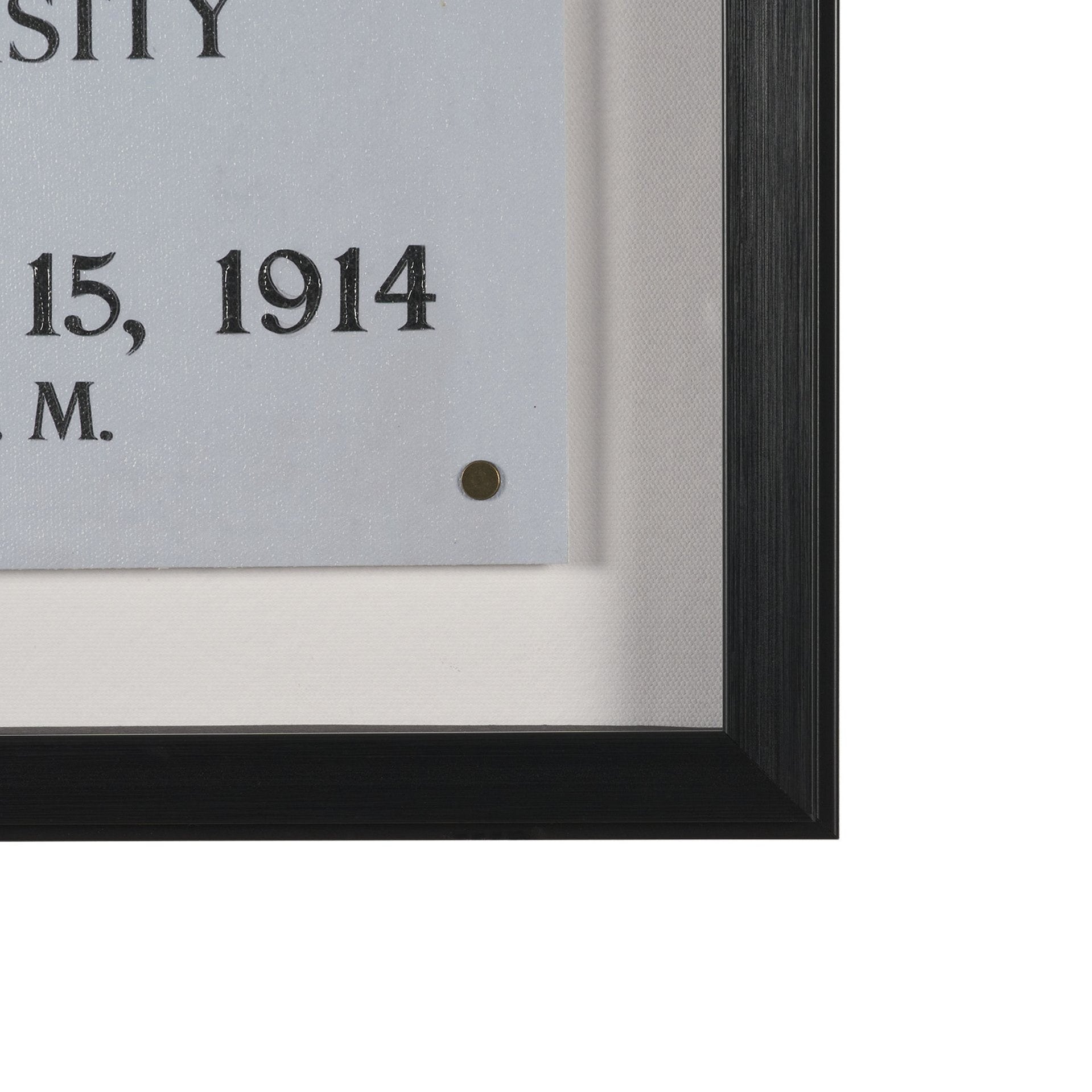 Ephemera Sculpture Text Frame Artwork