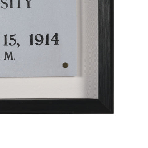 Ephemera Sculpture Text Frame Artwork