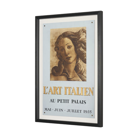 Ephemera L'Art Text Frame Artwork