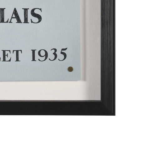 Ephemera L'Art Text Frame Artwork