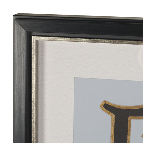 Ephemera Flower Show Text Frame Artwork