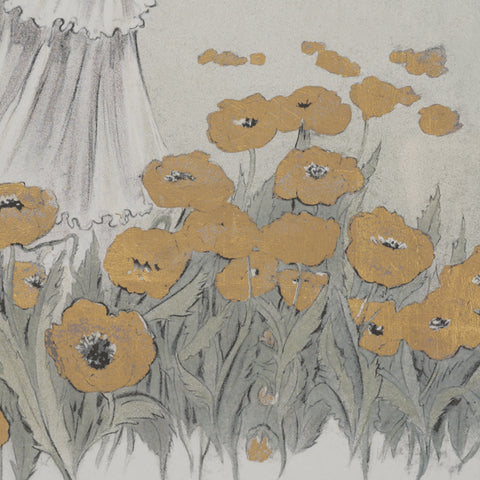 Ephemera Flower Show Text Frame Artwork