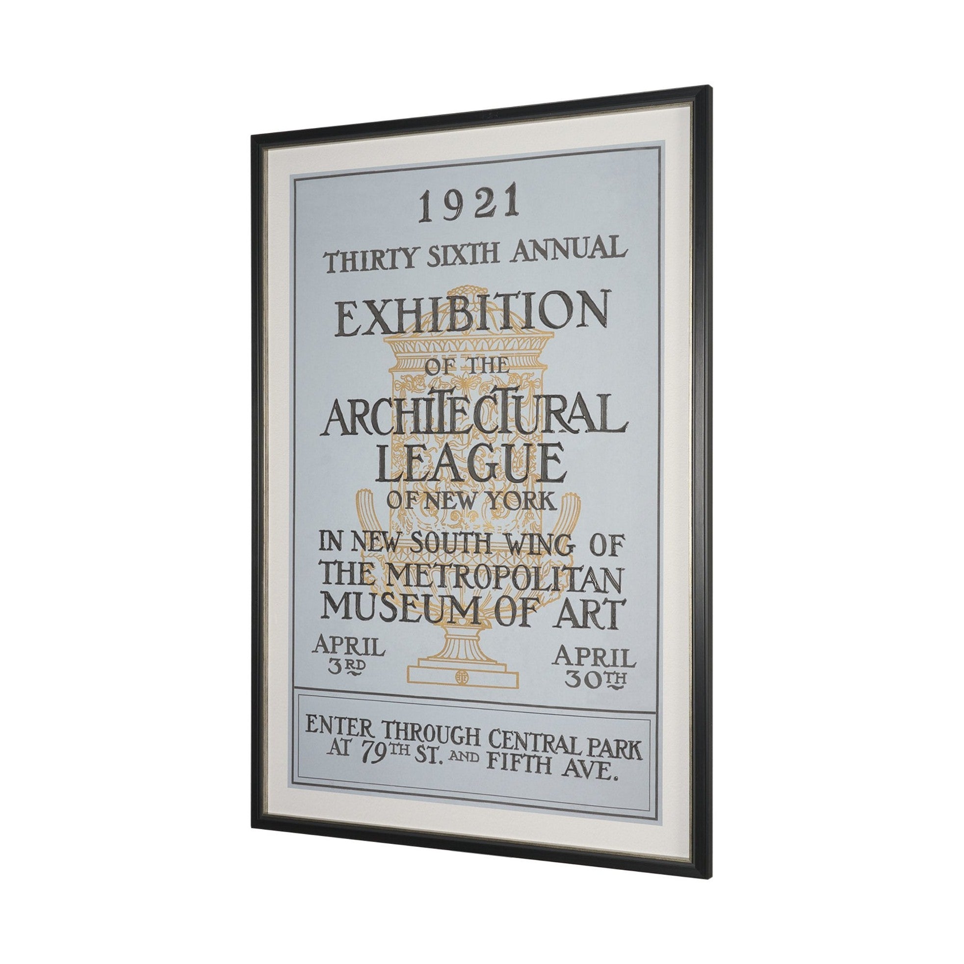 Ephemera Architecture Text Frame Artwork