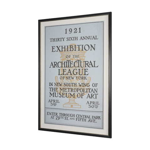 Ephemera Architecture Text Frame Artwork