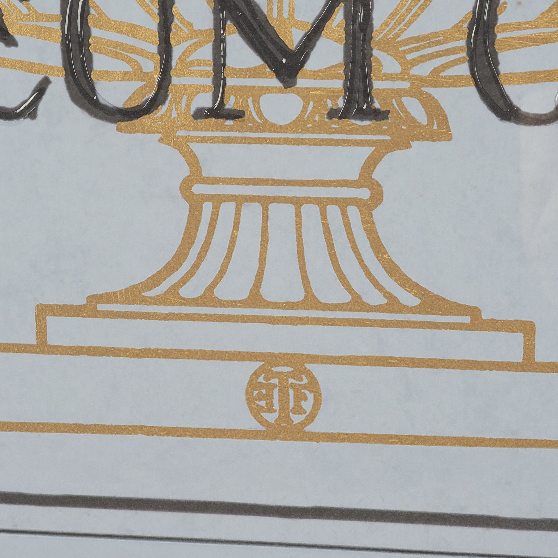 Ephemera Architecture Text Frame Artwork
