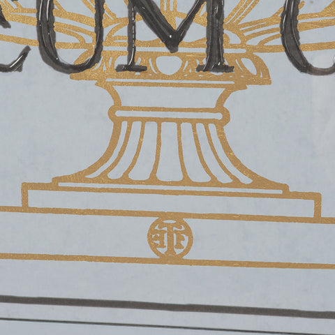 Ephemera Architecture Text Frame Artwork