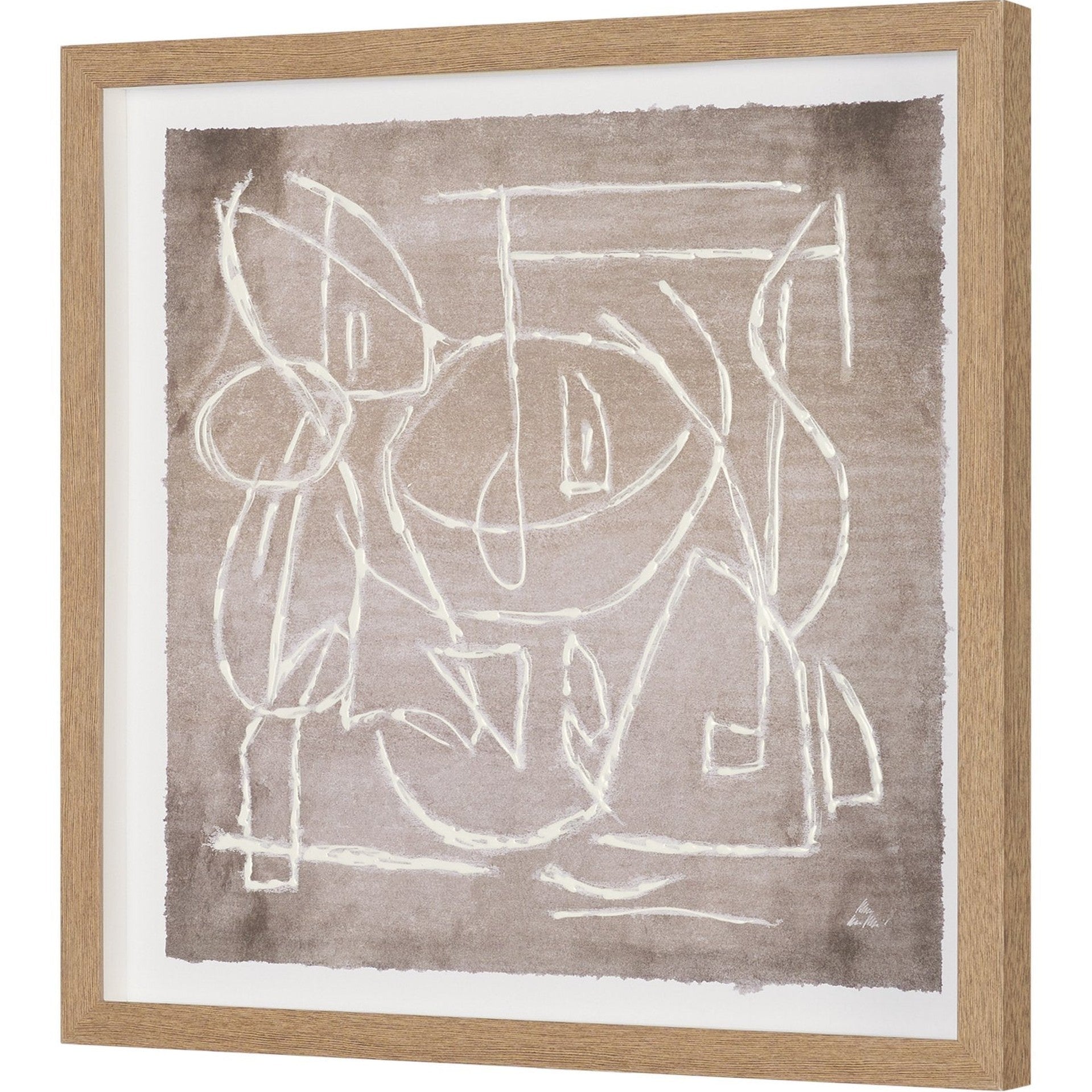 Obscure  Framed Artwork Matted under Glass