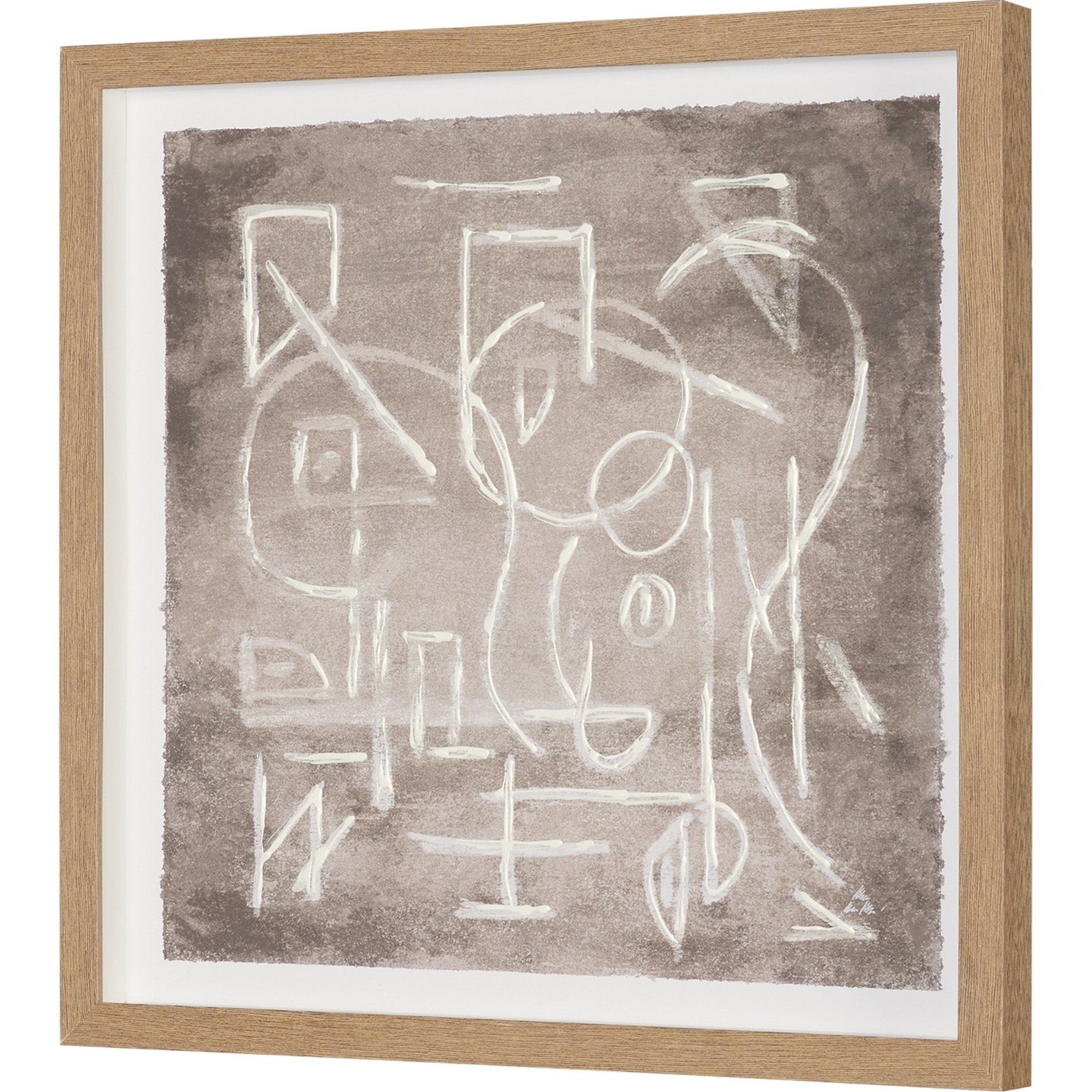 Obscure  Framed Artwork Matted under Glass