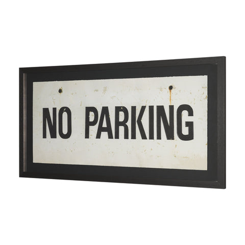 No Parking Framed Artwork