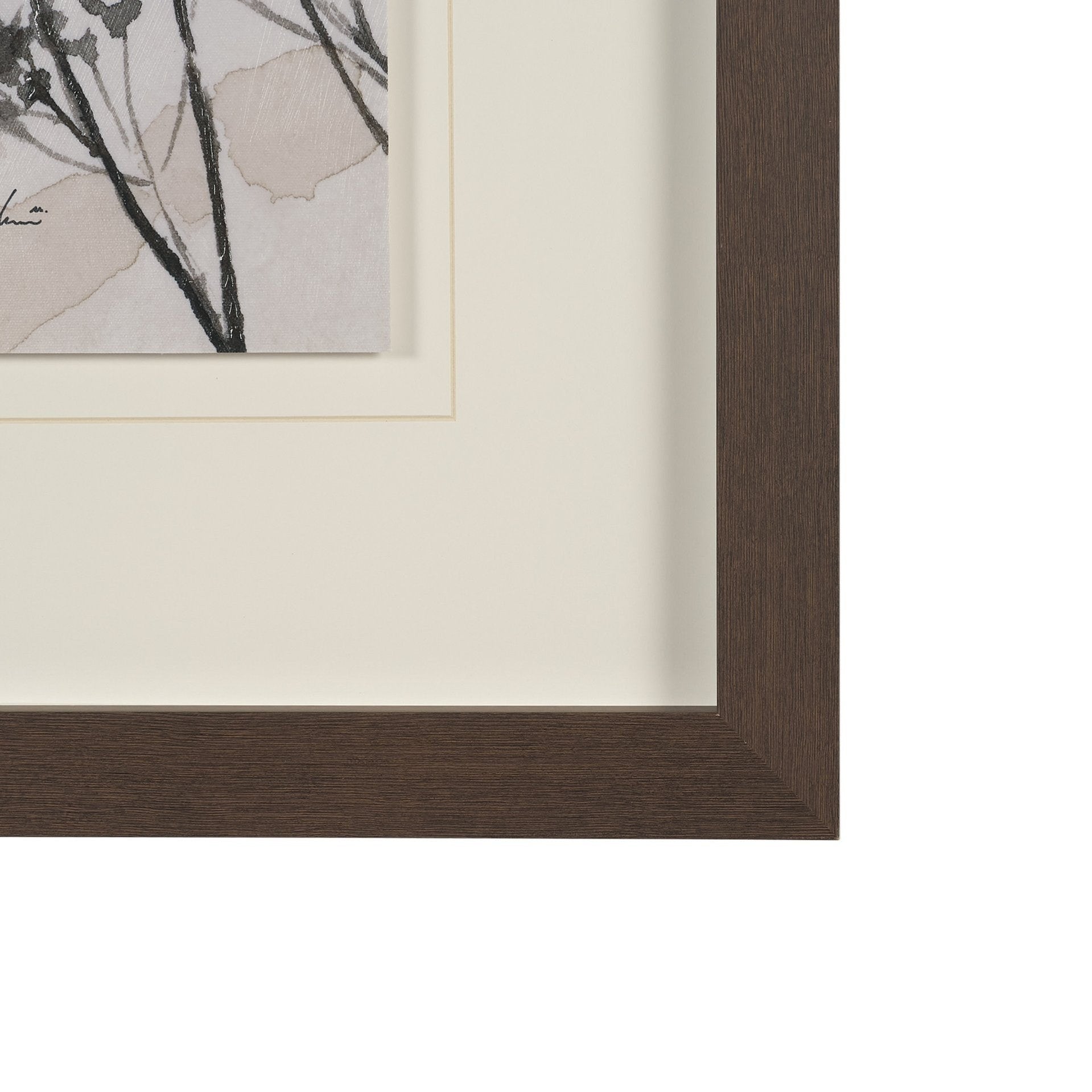 Meadow Framed Artwork Matted under Glass