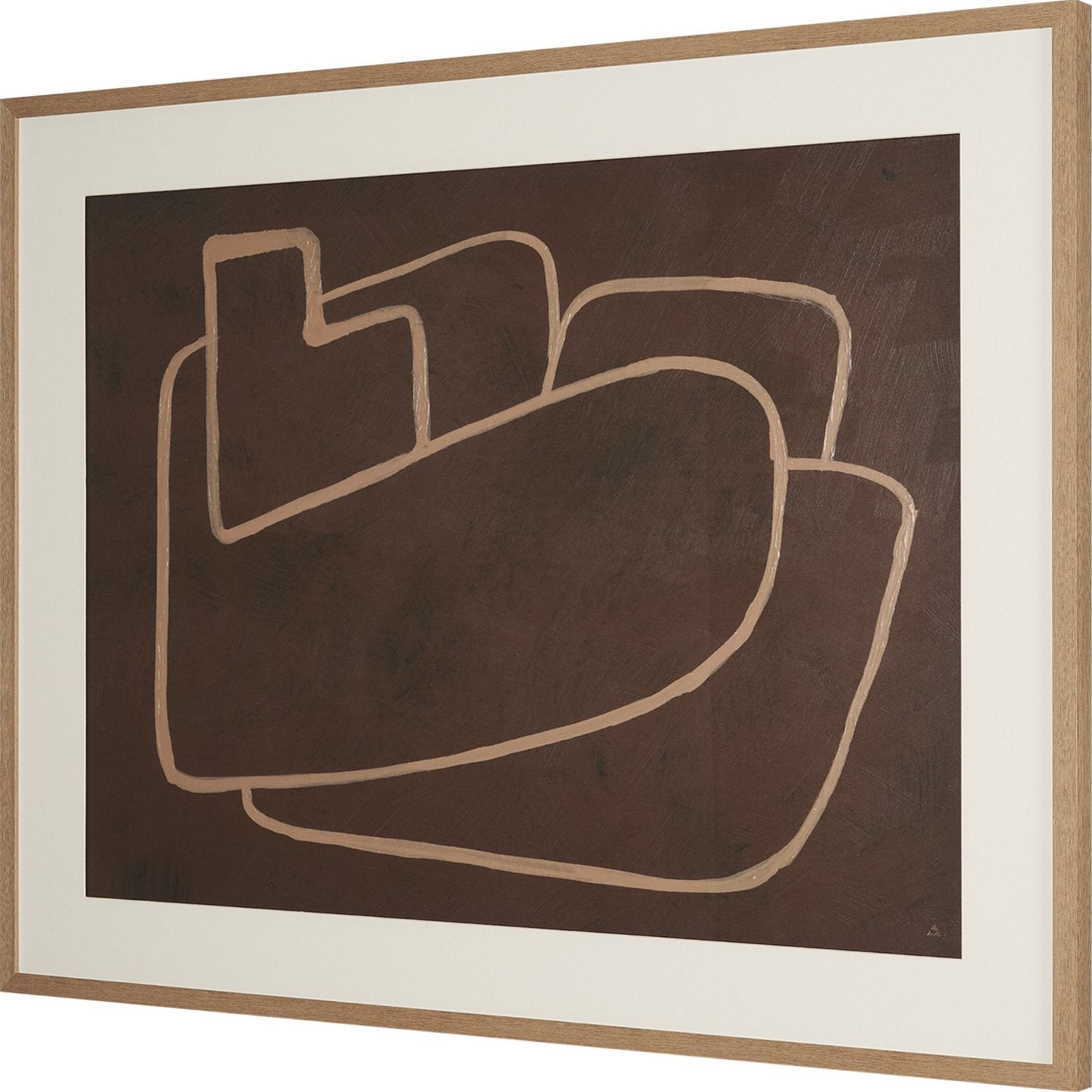 Fusion Framed Artwork Matted under Glass
