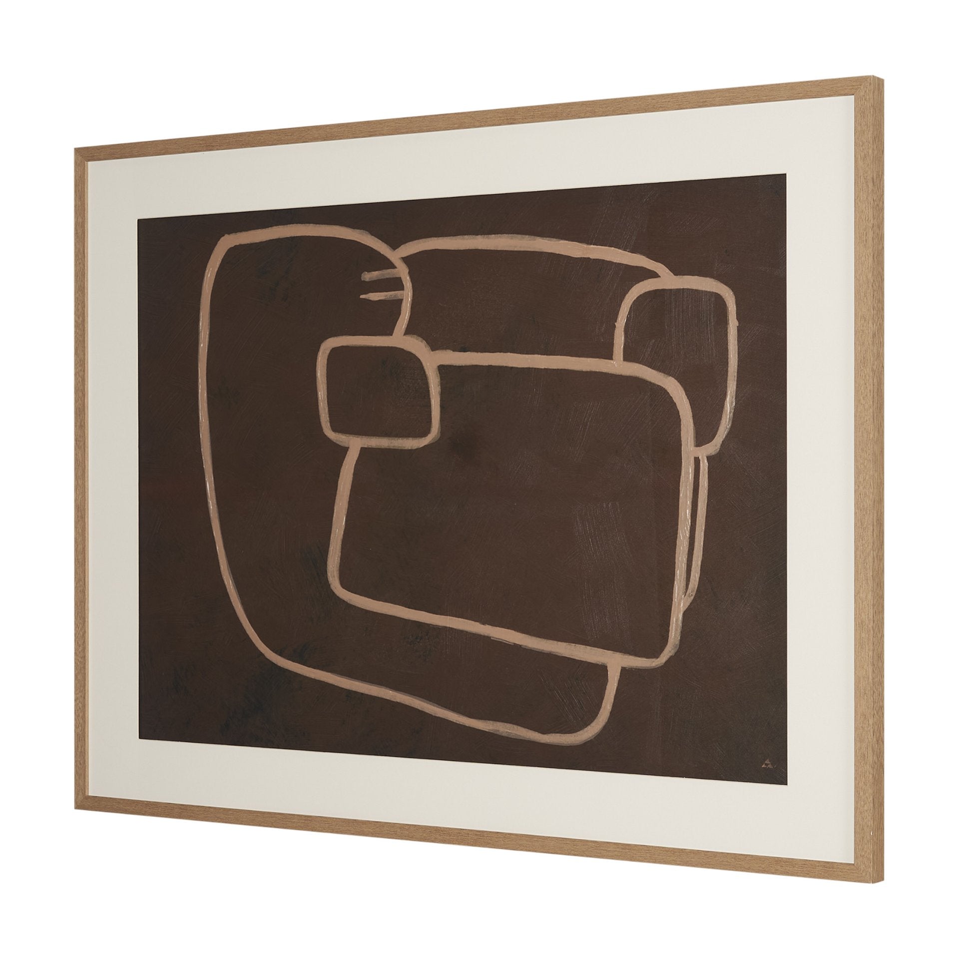 Fusion Framed Artwork Matted under Glass