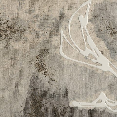 Textural Echo Framed Canvas Artwork