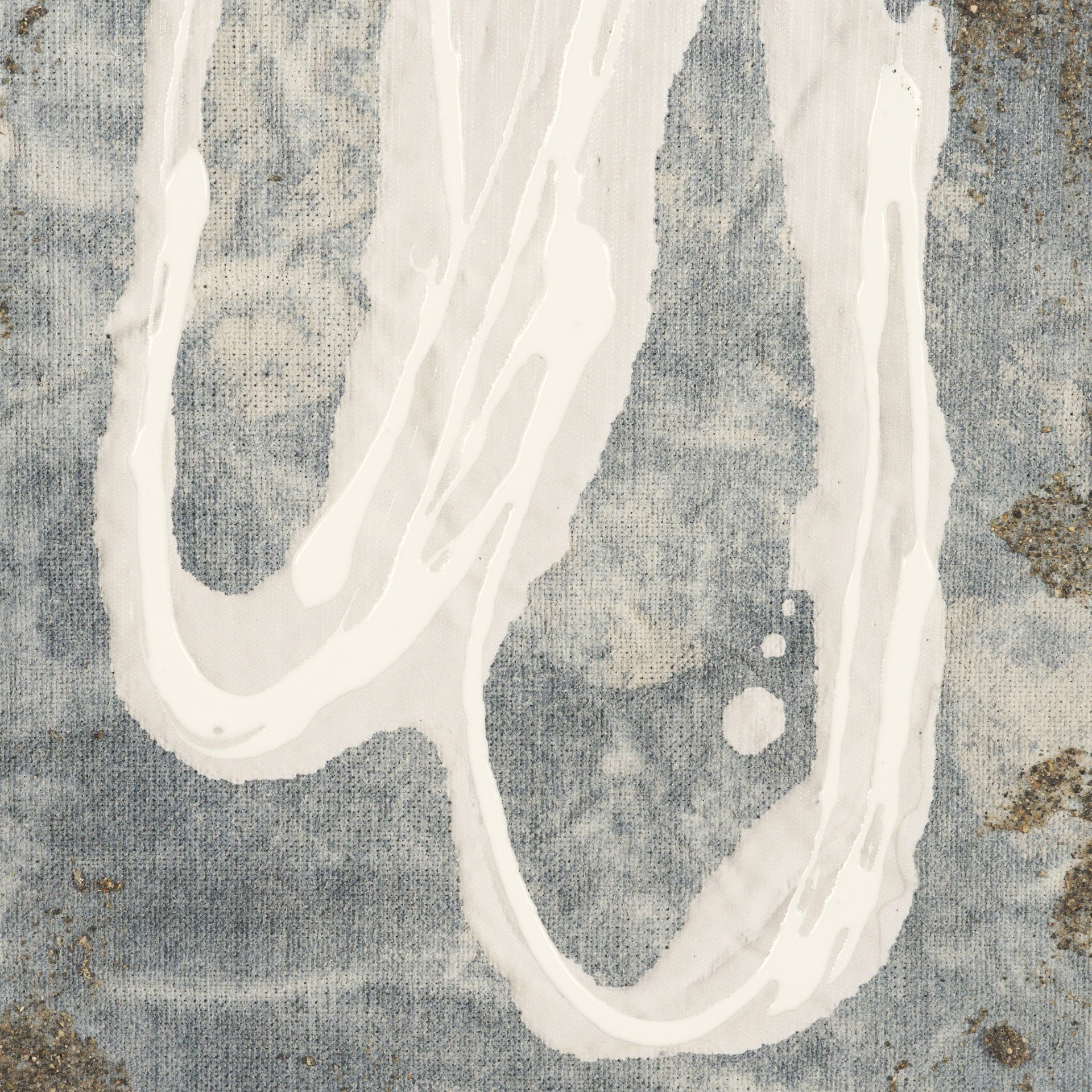 Textural Echo Framed Canvas Artwork