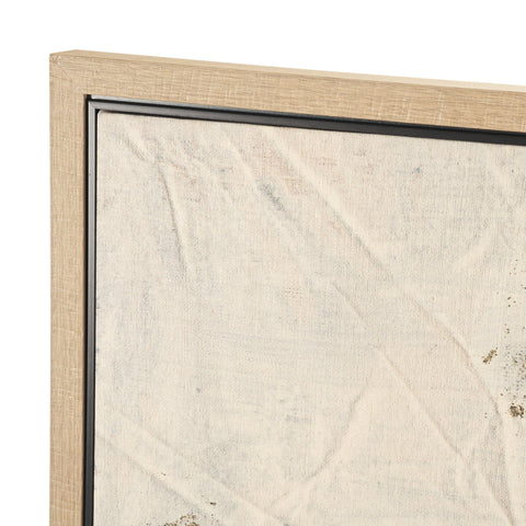 Textural Echo Framed Canvas Artwork