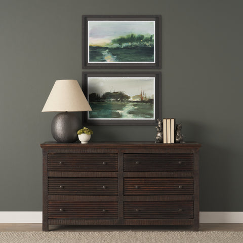 Afternoon Sunset Framed Artwork